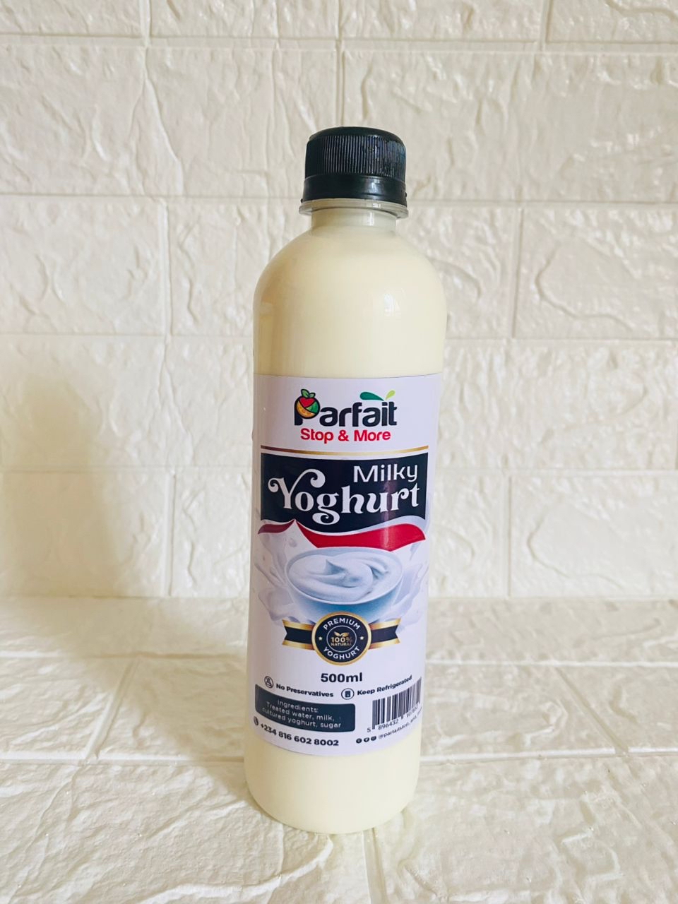 500ml Sweetened milky yoghurt