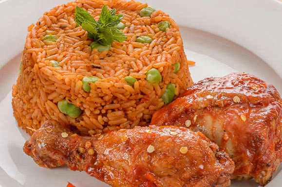 Jollof rice 