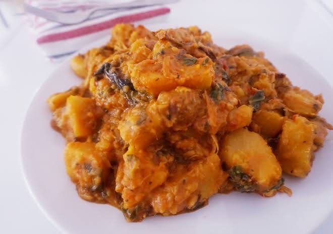 Yam pottage