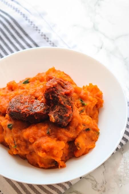 Yam porridge 