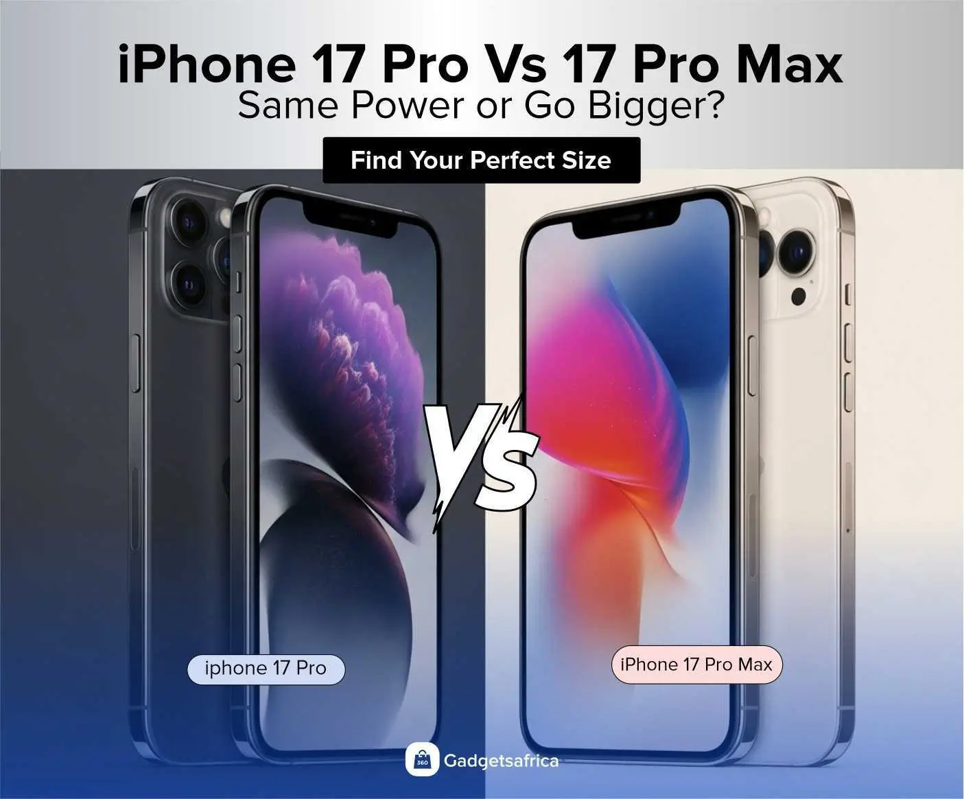 iPhone 17 Pro vs iPhone 17 Pro Max: Which One Should You Buy?