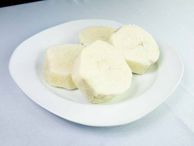 Boiled yam