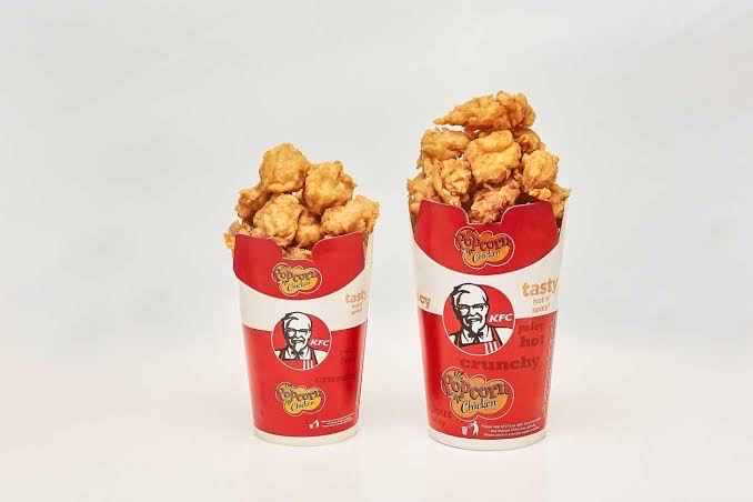  Popcorn chicken extra large