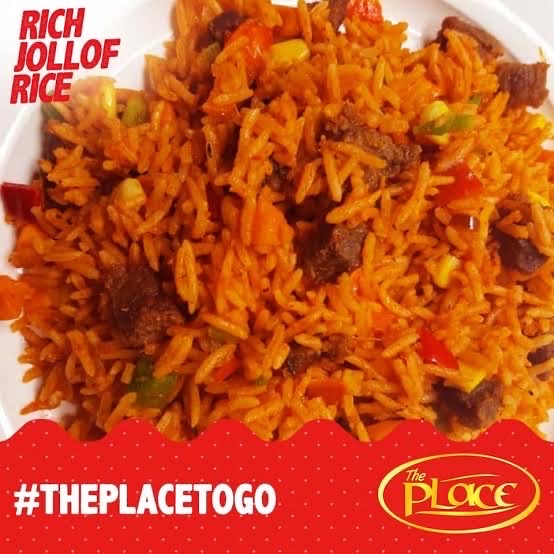 Rich jollof rice 