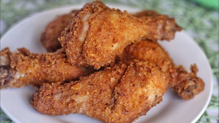 Breaded chicken