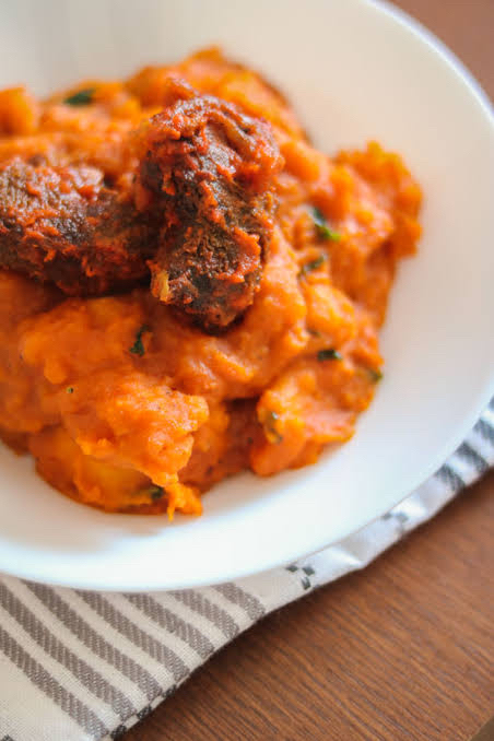 Yam porridge 