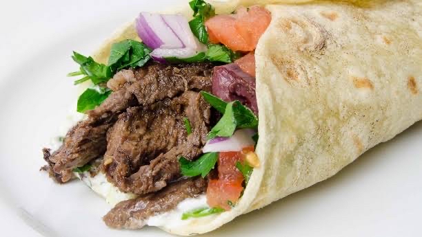 Beef shawarma