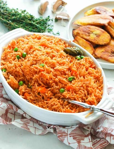 jollof rice and chicken