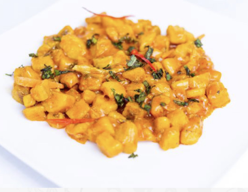 Unripe plantain pottage