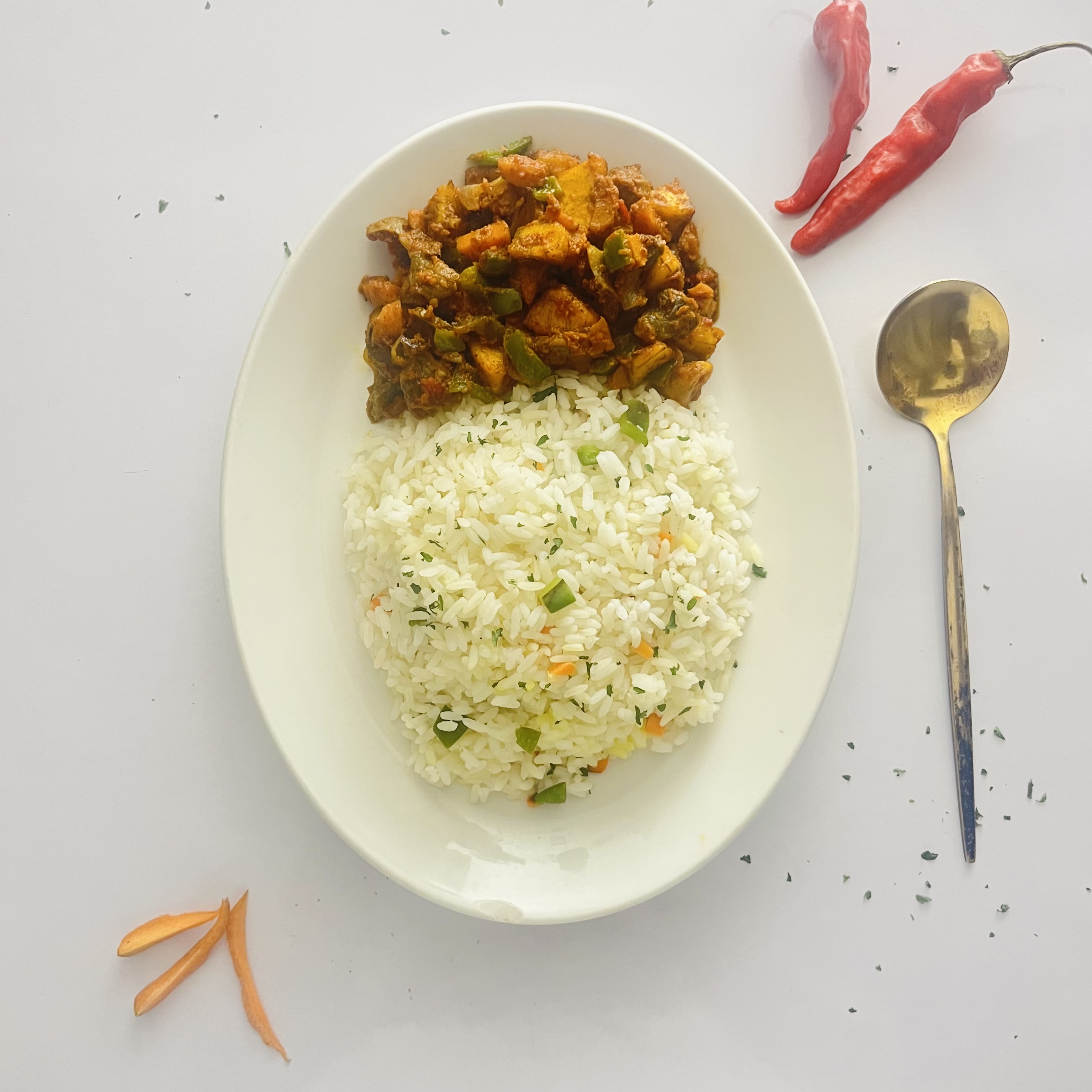 White rice and Gizdodo