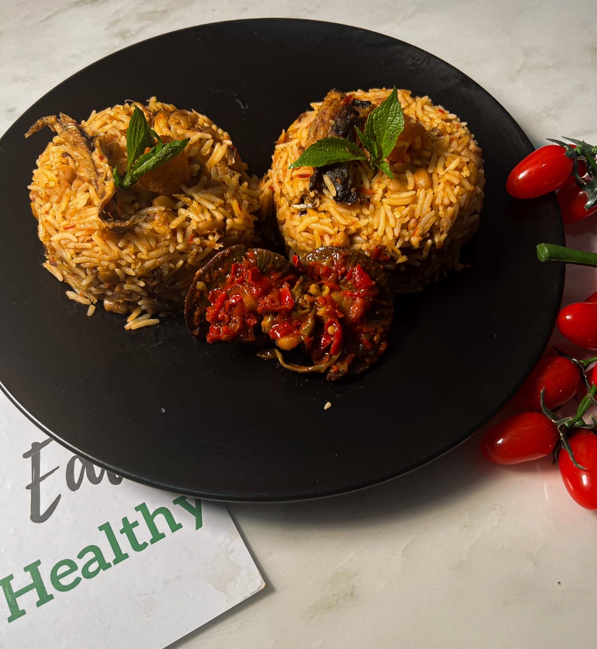 Bolz special fried rice and beans