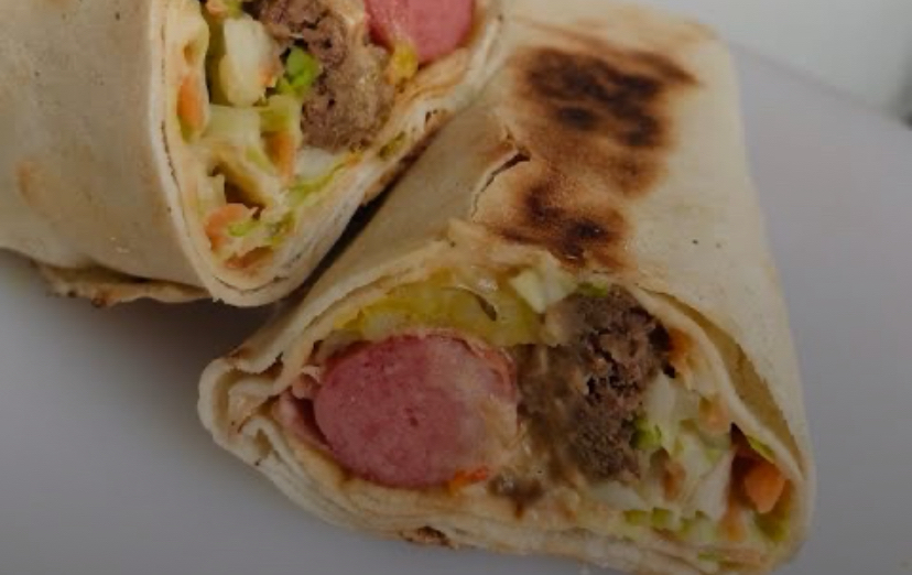 Beef shawarma