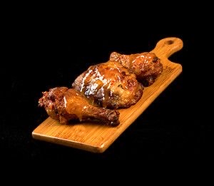 Roasted chicken pieces sweet chili