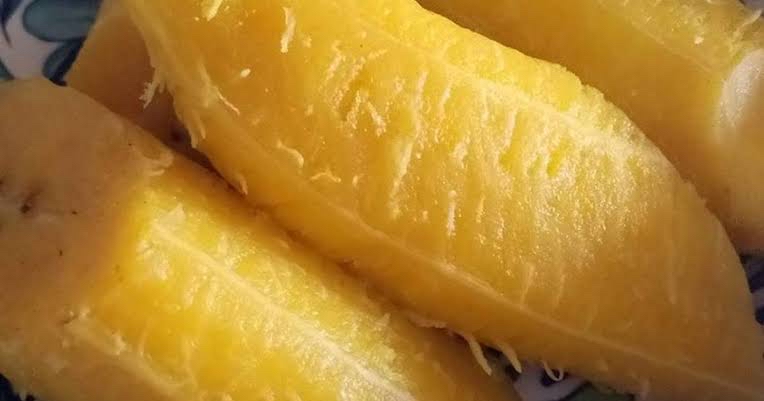Boiled plantain