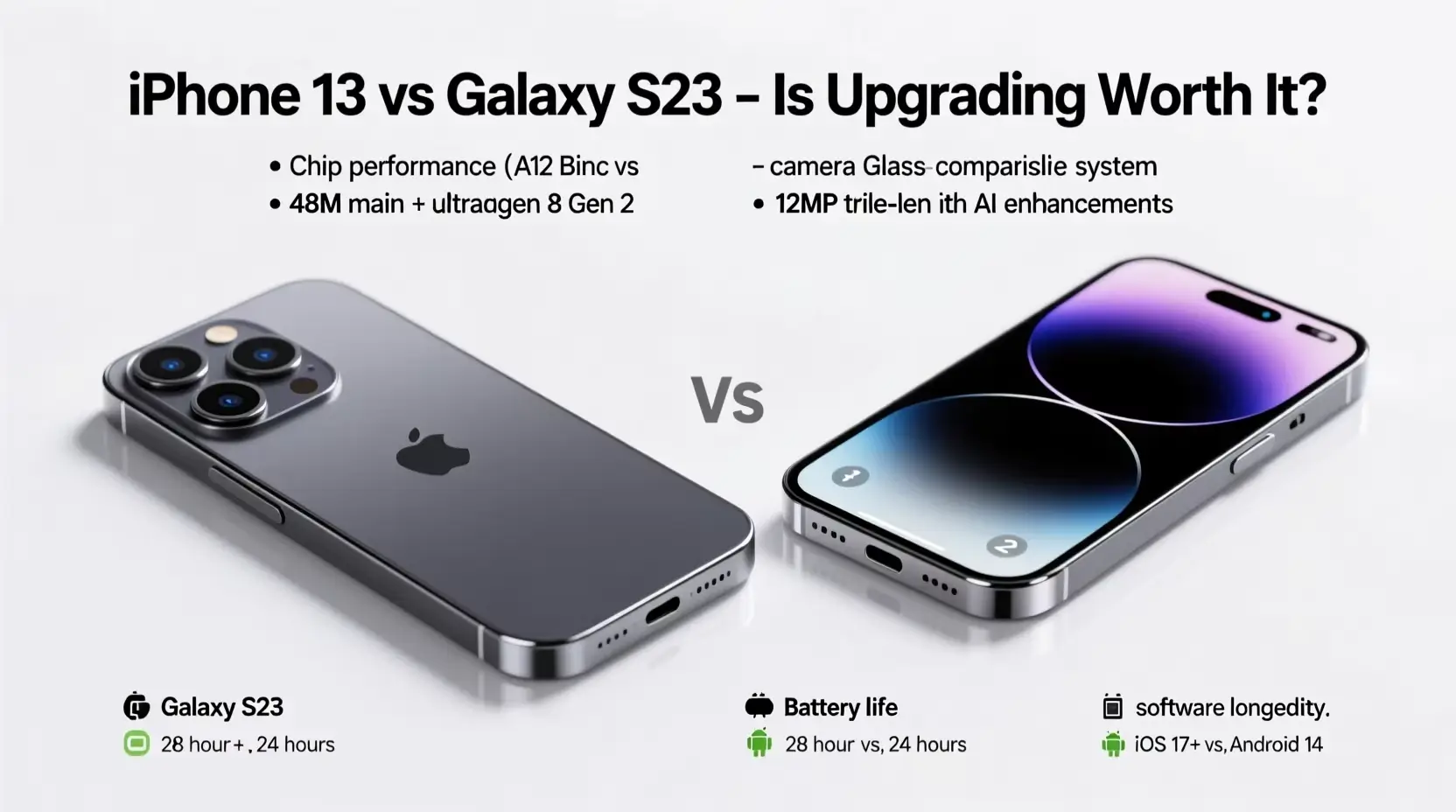 Samsung Galaxy S23 vs iPhone 13: Which Is Better in 2026?