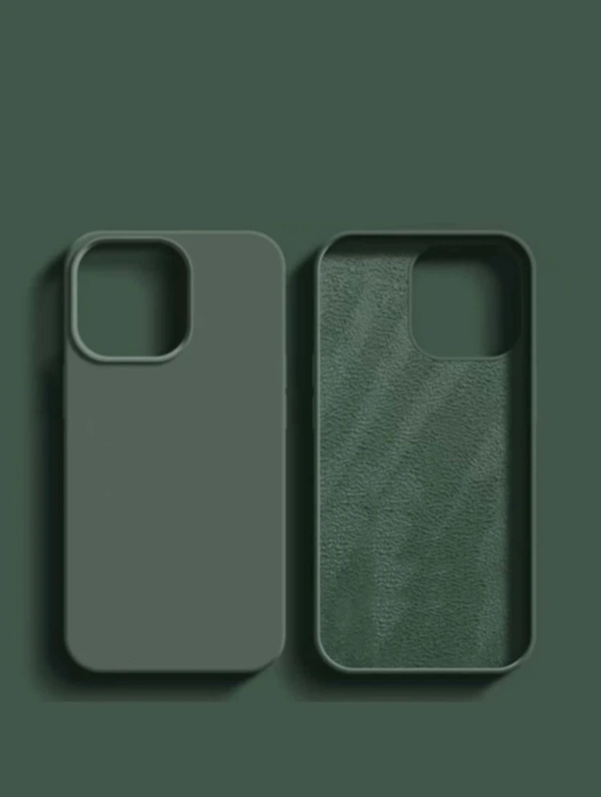 Green Solid phone case for iphone