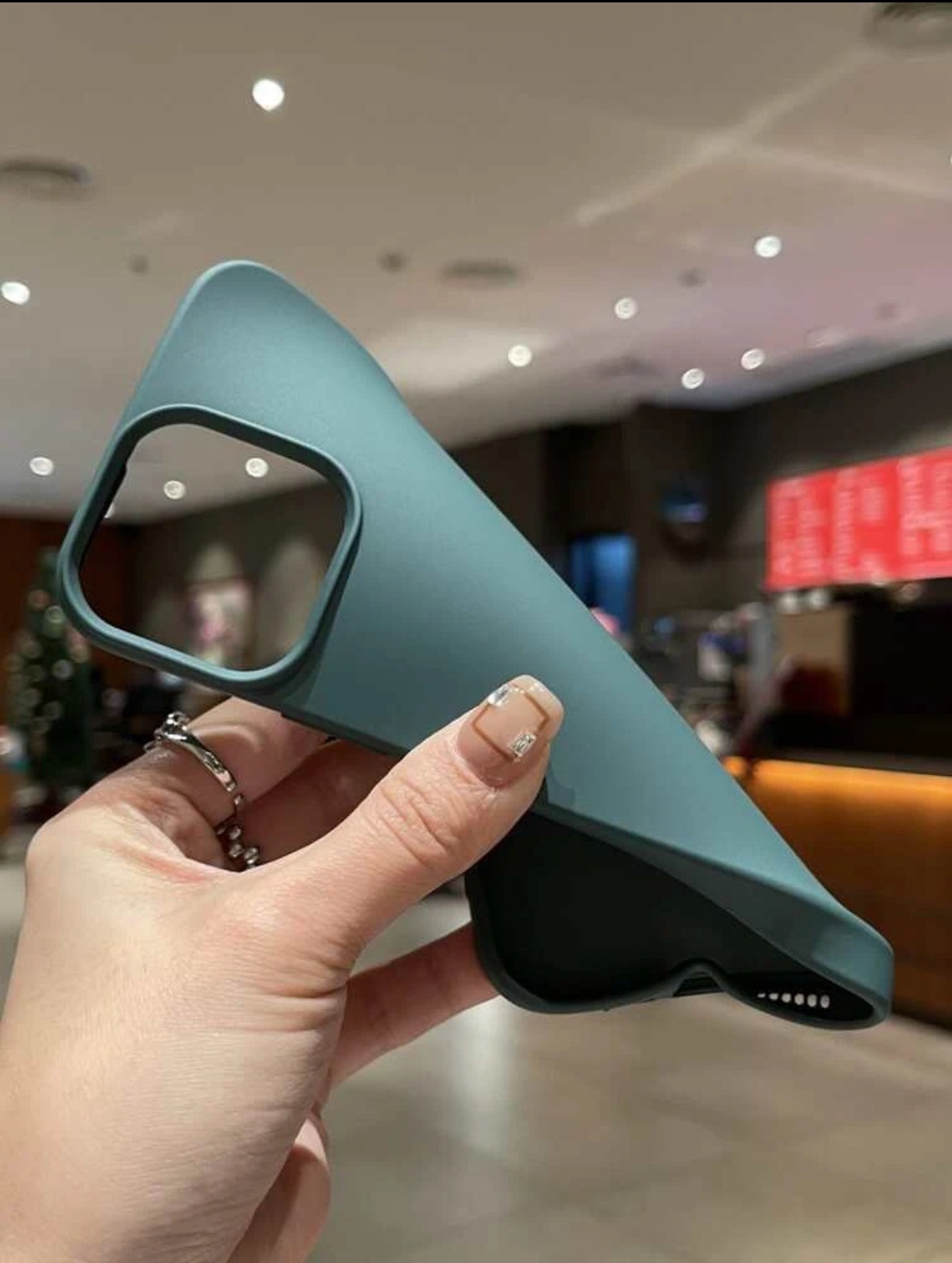 Green Solid phone case for iphone